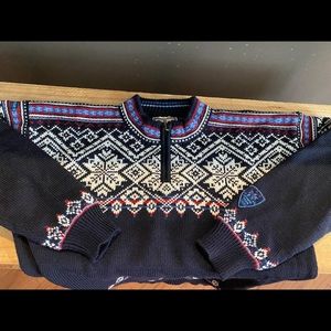 Dale of Norway OLYMPICS line fair isle sweater L